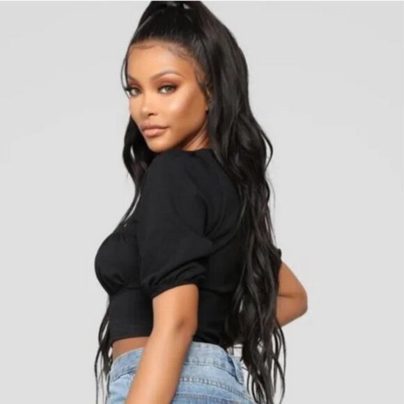 Got You Hooked Top - Black - Picture 3 of 4